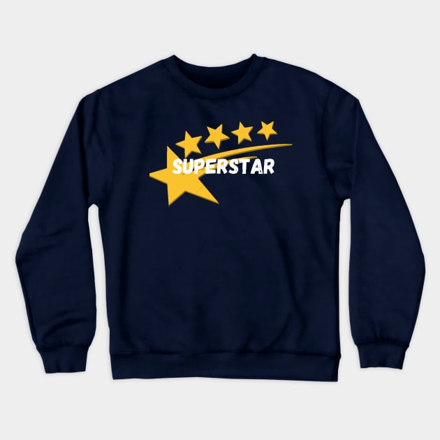 superstar Crewneck Sweatshirt by Militarydad